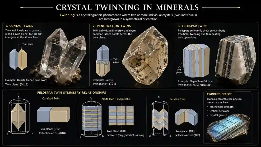 Crystal Twinning Explained in Mineralogy