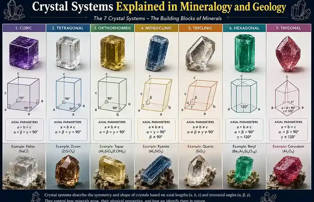 Crystal Systems Explained in Mineralogy and Geology