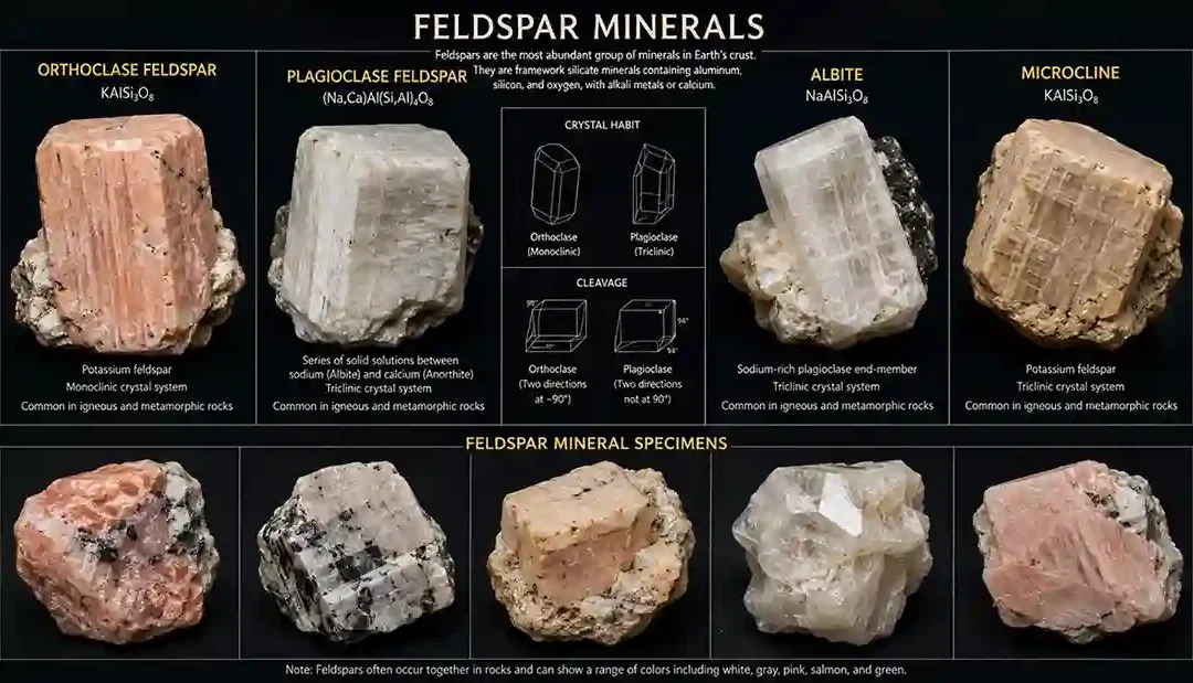 Feldspar Mineral Explained: Properties, Types, and Uses