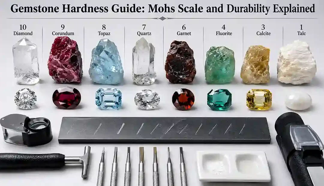 Gemstone Hardness Guide: Mohs Scale and Durability Explained