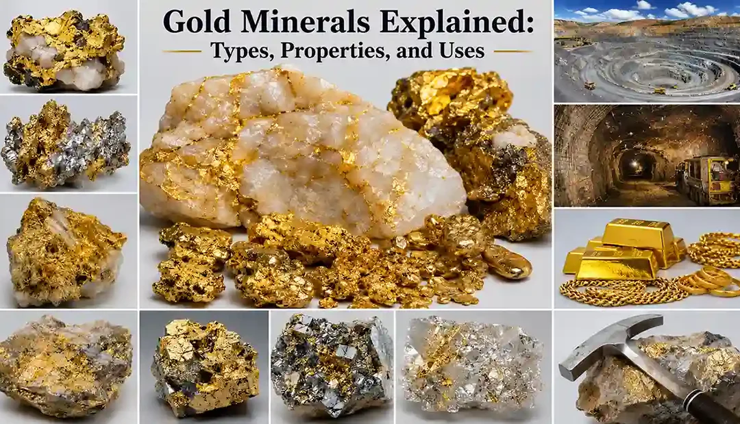 Gold Minerals Explained: Types, Properties, and Uses