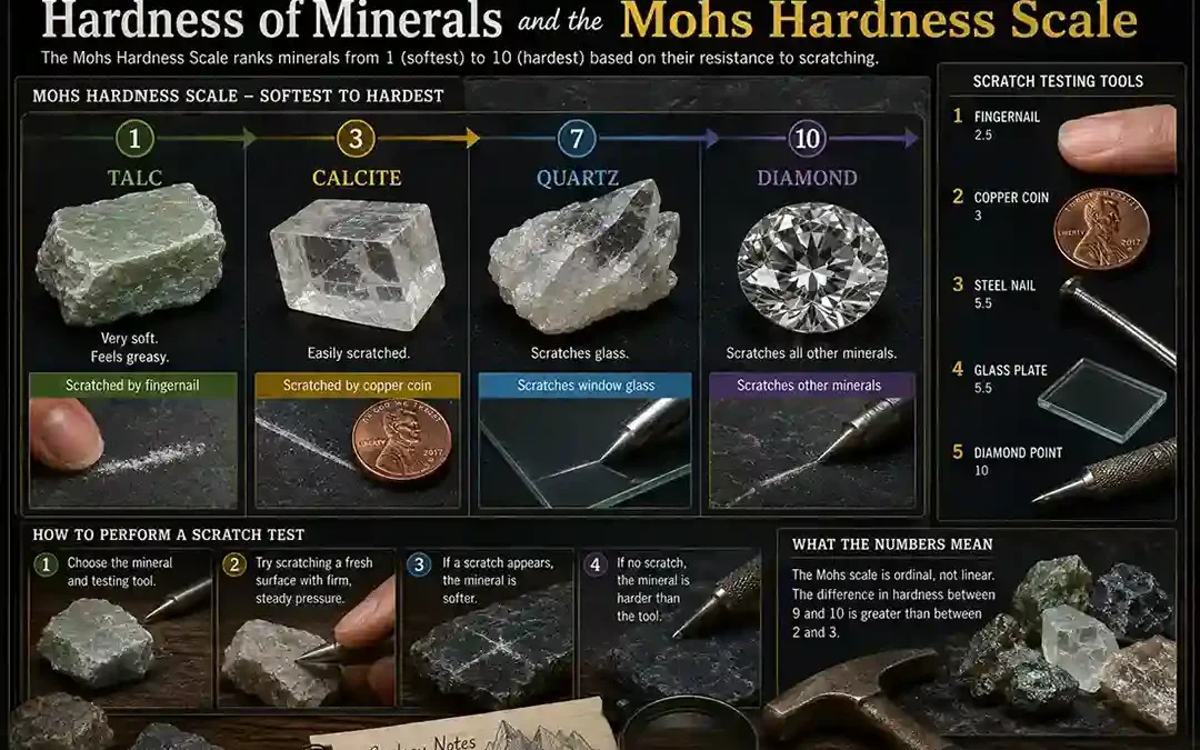 Hardness of Minerals and the Mohs Hardness Scale