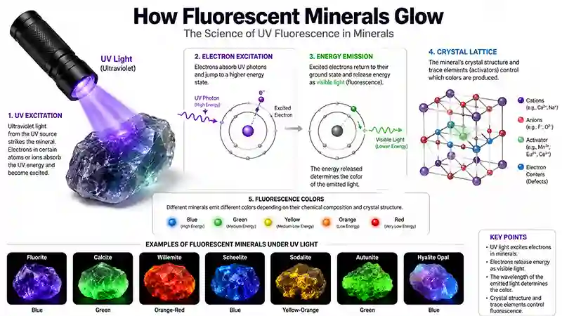Why Do Minerals Fluoresce?