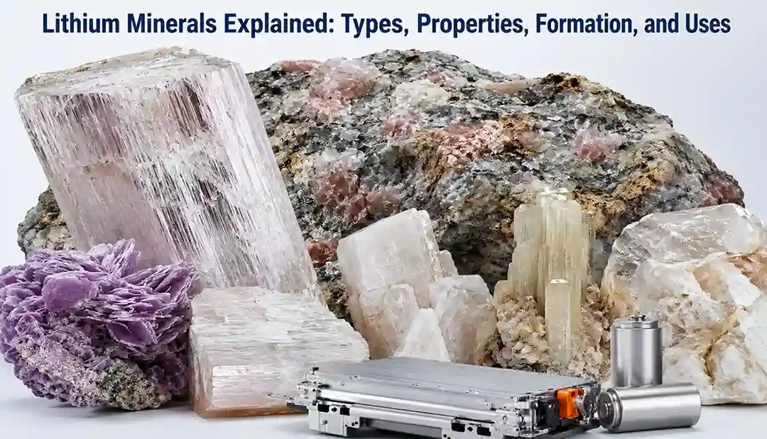 Lithium Minerals Explained: Types, Properties, Formation, and Uses