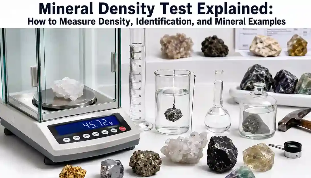 Mineral Density Test Explained: How to Measure Density, Identification, and Mineral Examples