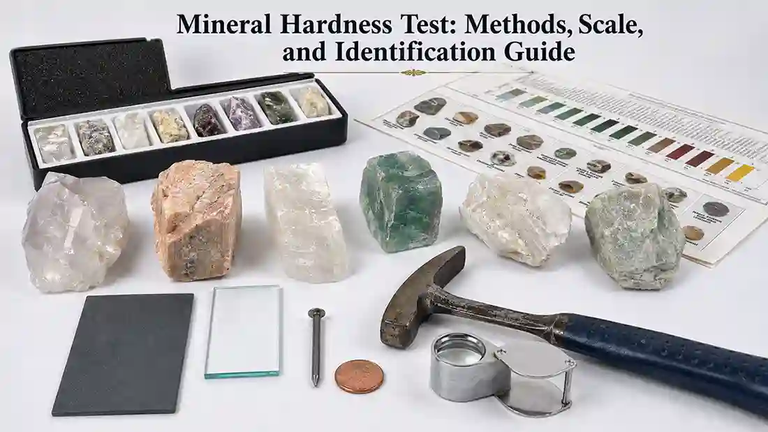 Mineral Hardness Test Methods, Scale, and Identification Guide
