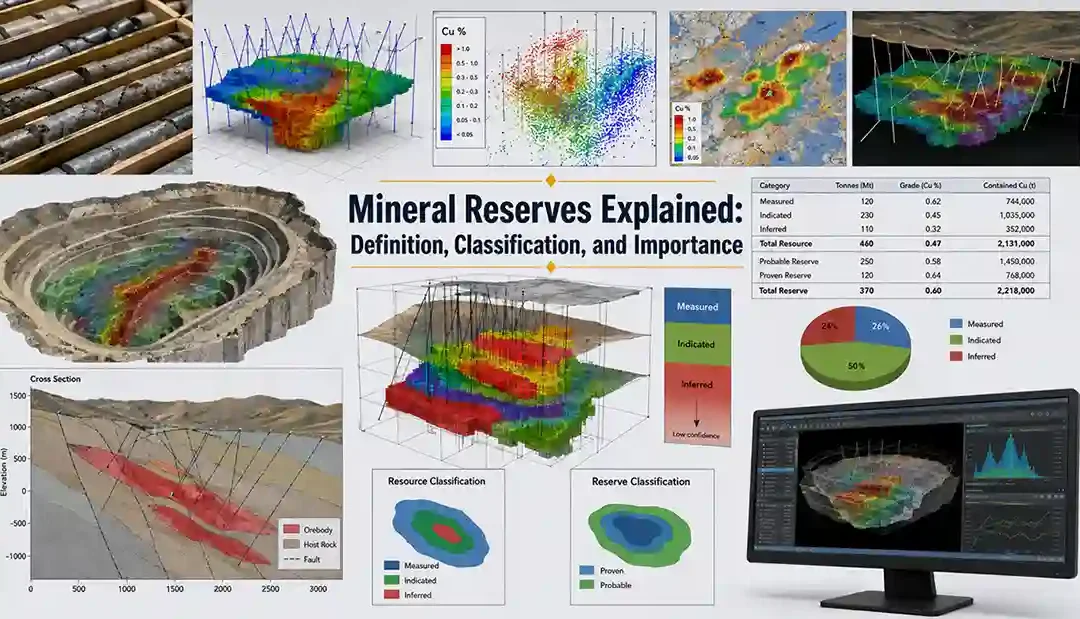 Mineral Reserves Explained: Definition, Classification, and Importance