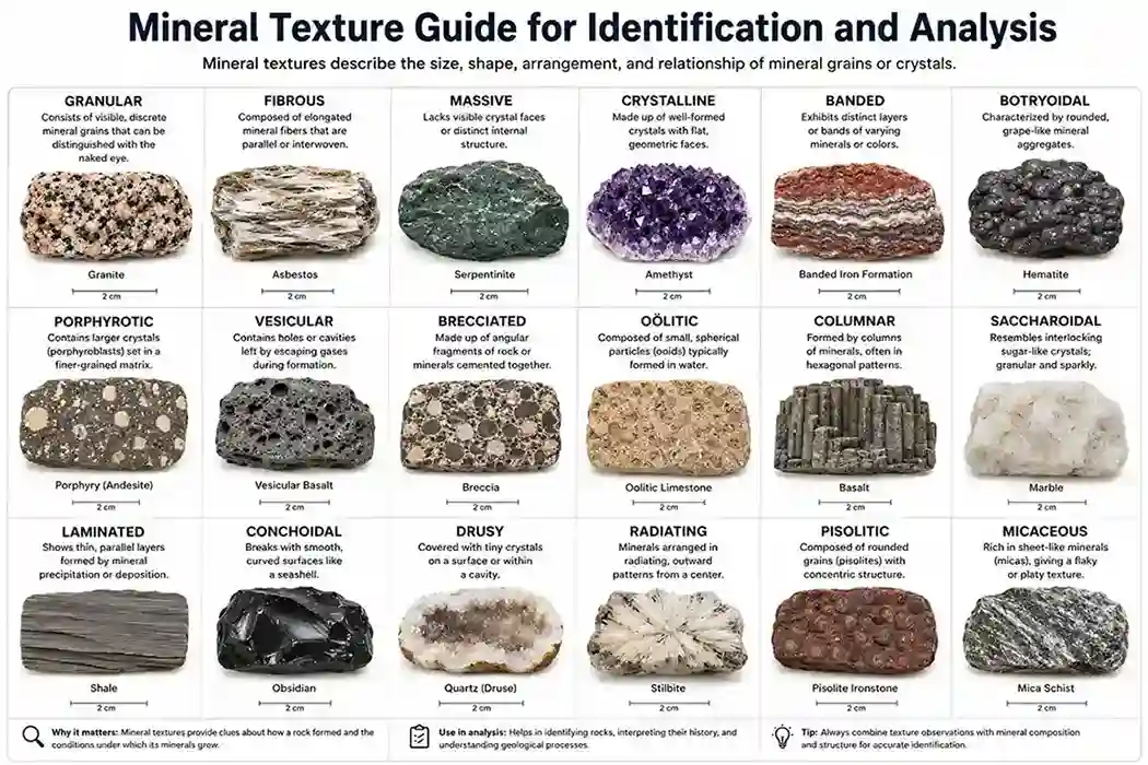 Mineral Texture Guide