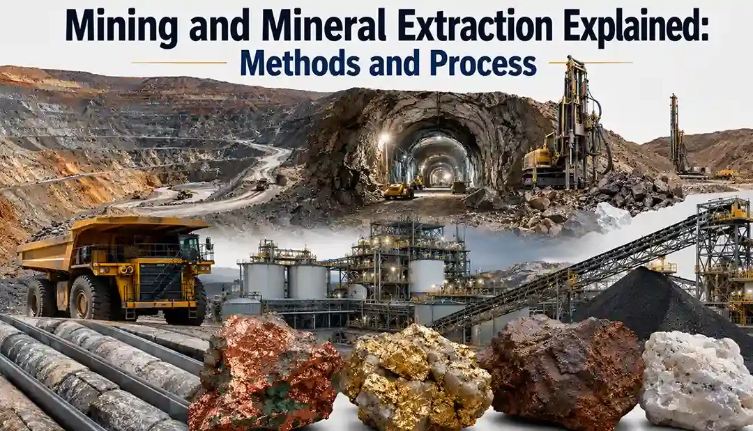 Mining and Mineral Extraction Explained: Methods and Process