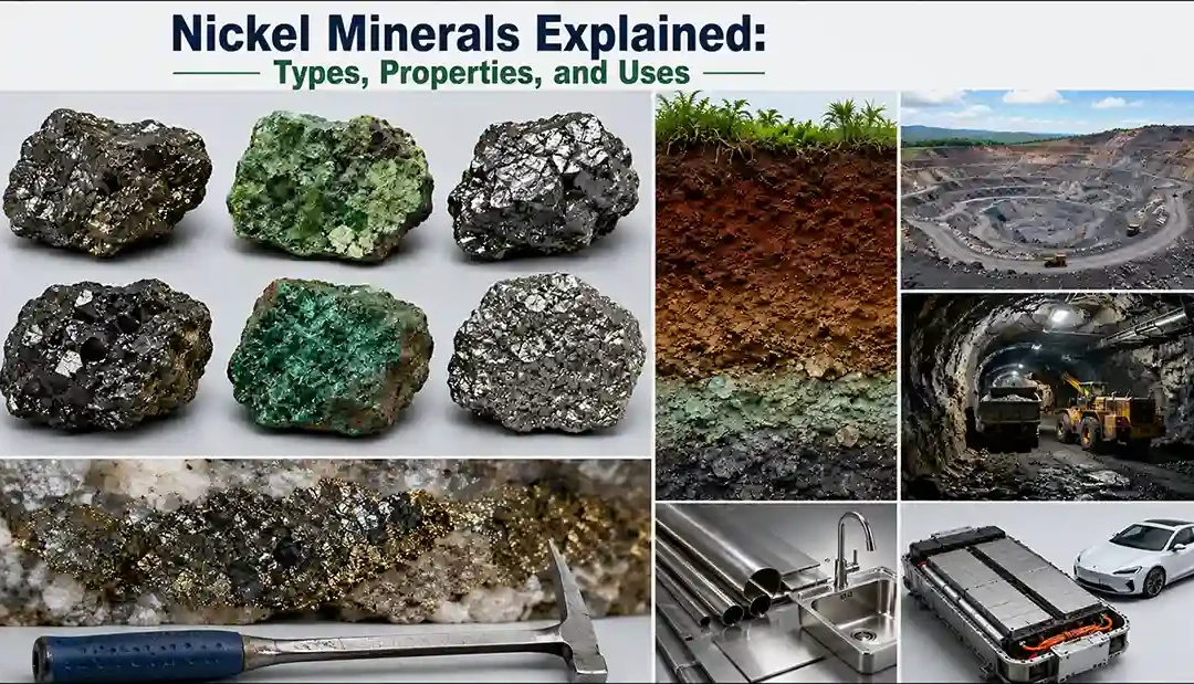 Nickel Minerals Explained: Types, Properties, and Uses