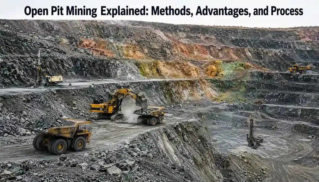 Open Pit Mining Explained: Methods, Advantages, and Process