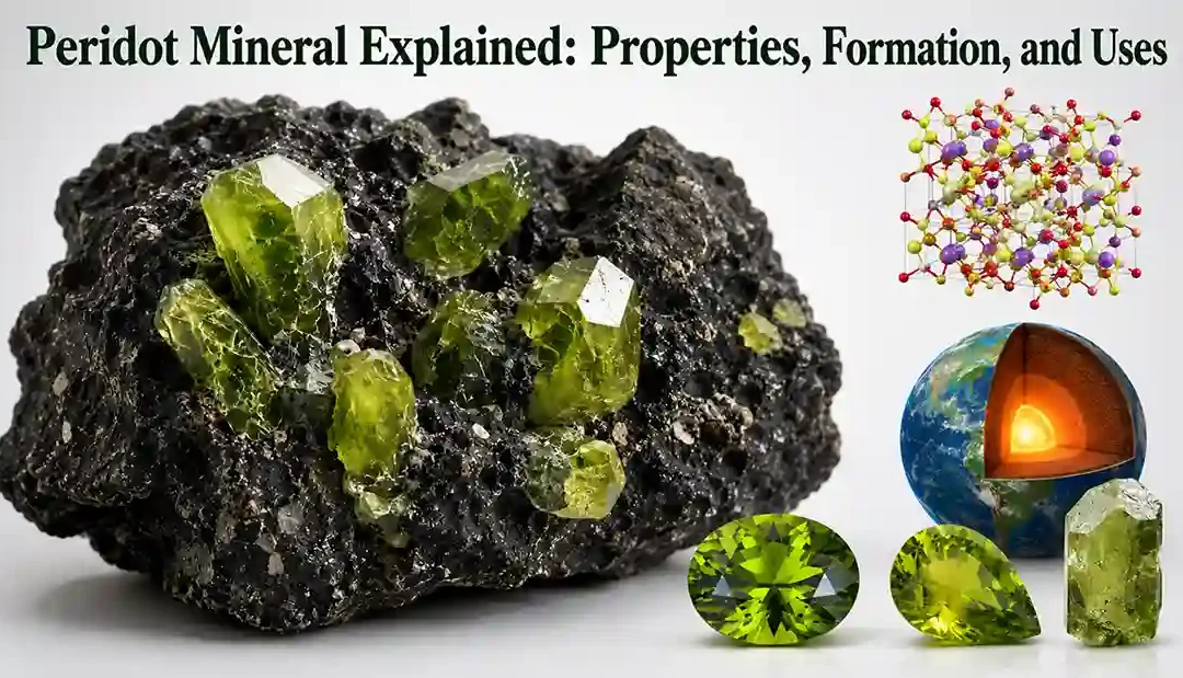 Peridot Mineral Explained: Properties, Formation, and Uses