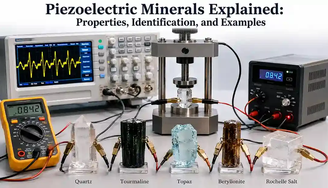 Piezoelectric Minerals Explained: Properties, Identification, and Examples