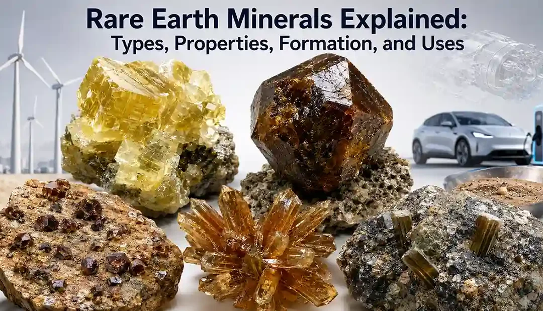 Rare Earth Minerals Explained: Types, Properties, Formation, and Uses