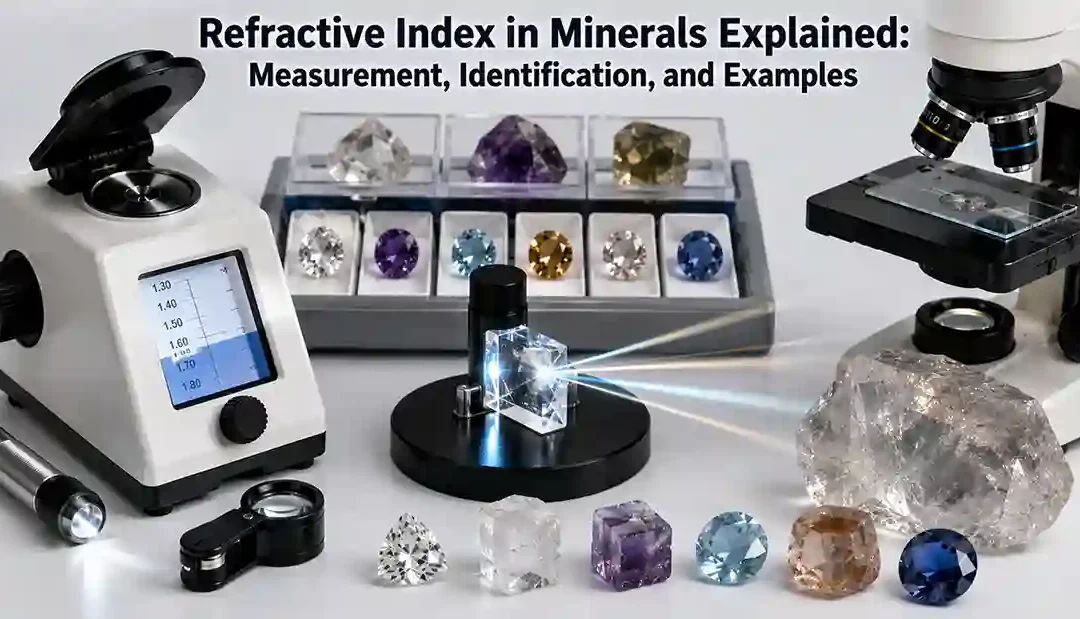 Refractive Index in Minerals Explained: Measurement, Identification, and Examples