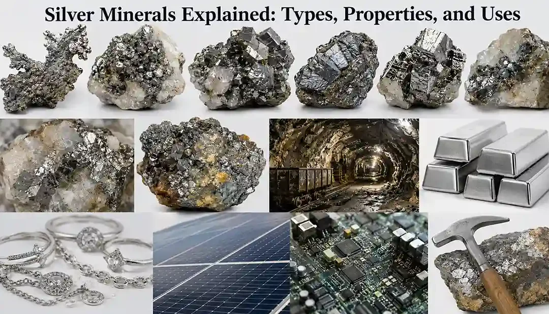 Silver Minerals Explained: Types, Properties, and Uses