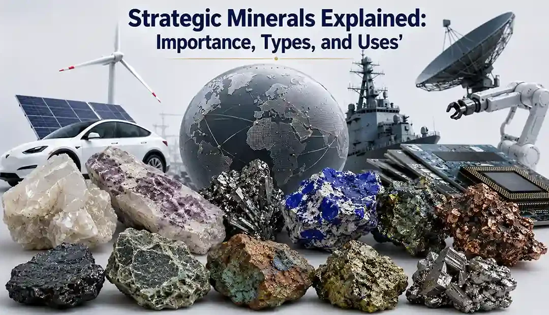 Strategic Minerals Explained: Importance, Types, and Uses