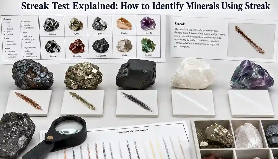 Streak Test Explained: How to Identify Minerals Using Streak