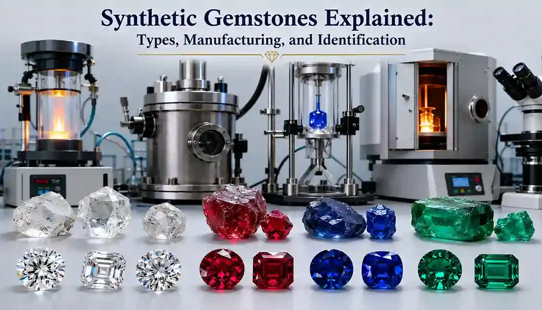 Synthetic Gemstones Explained: Types, Manufacturing, and Identification