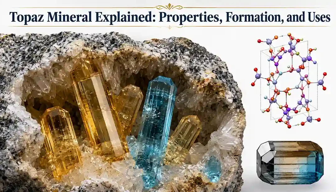 Topaz Mineral Explained: Properties, Formation, and Uses