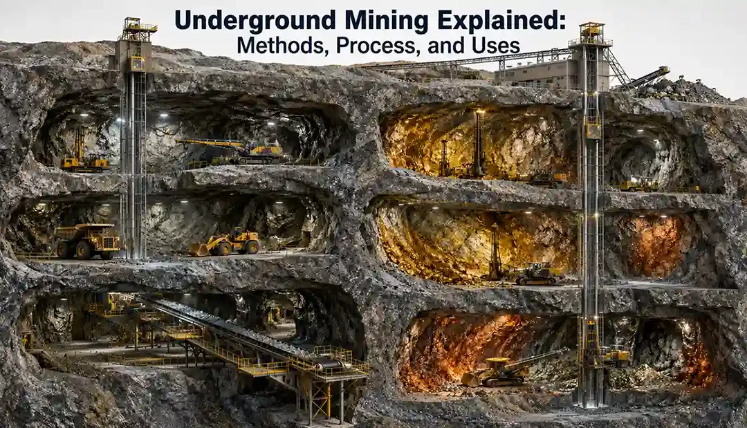 Underground Mining Explained: Methods, Process, and Uses