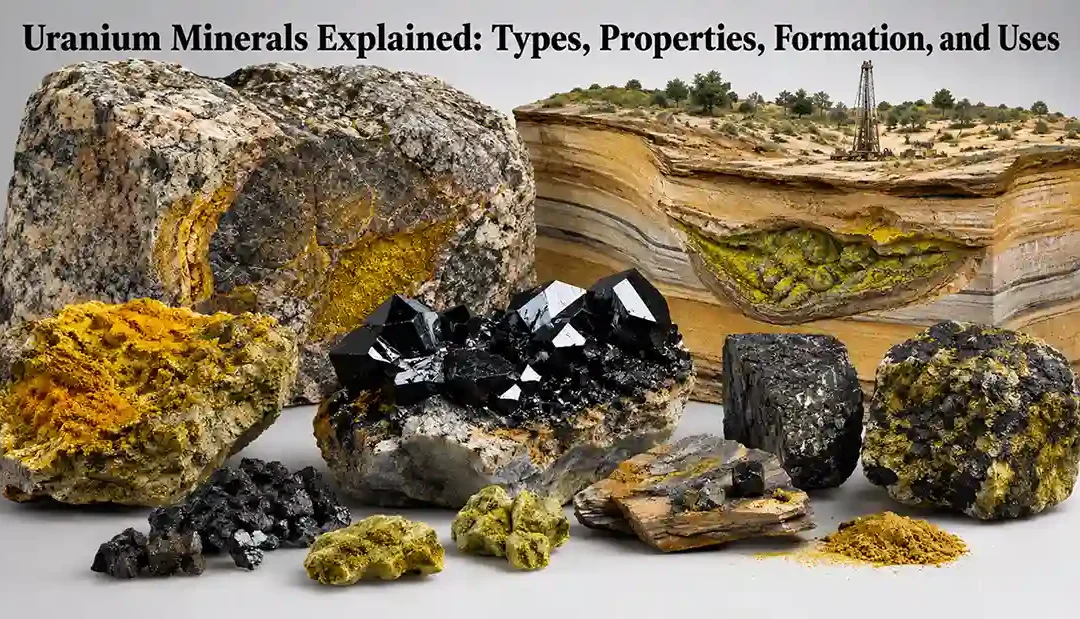 Uranium Minerals Explained: Types, Properties, Formation, and Uses
