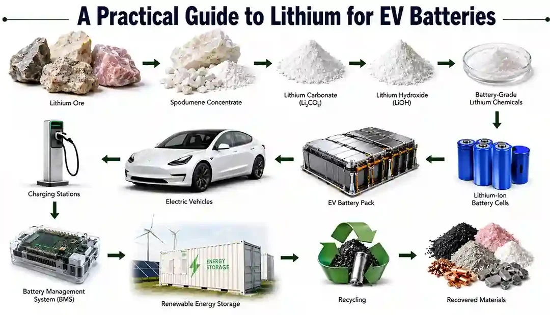 A Practical Guide to Lithium for EV Batteries