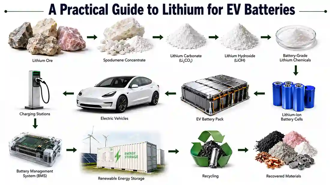 A Practical Guide to Lithium for EV Batteries