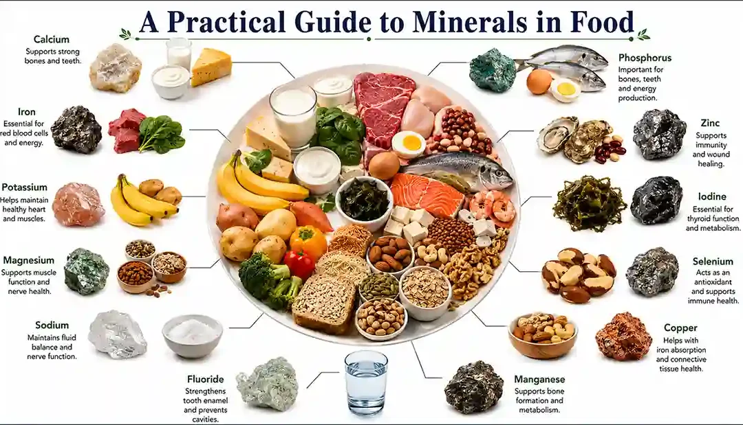 A Practical Guide to Minerals in Food