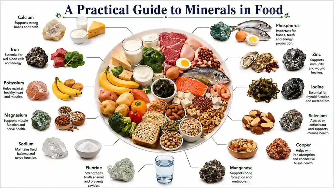 A Practical Guide to Minerals in Food