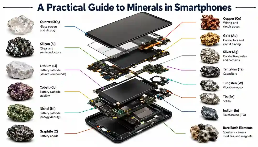 A Practical Guide to Minerals in Smartphones