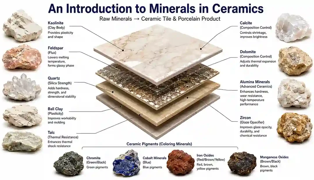 An Introduction to Minerals in Ceramics