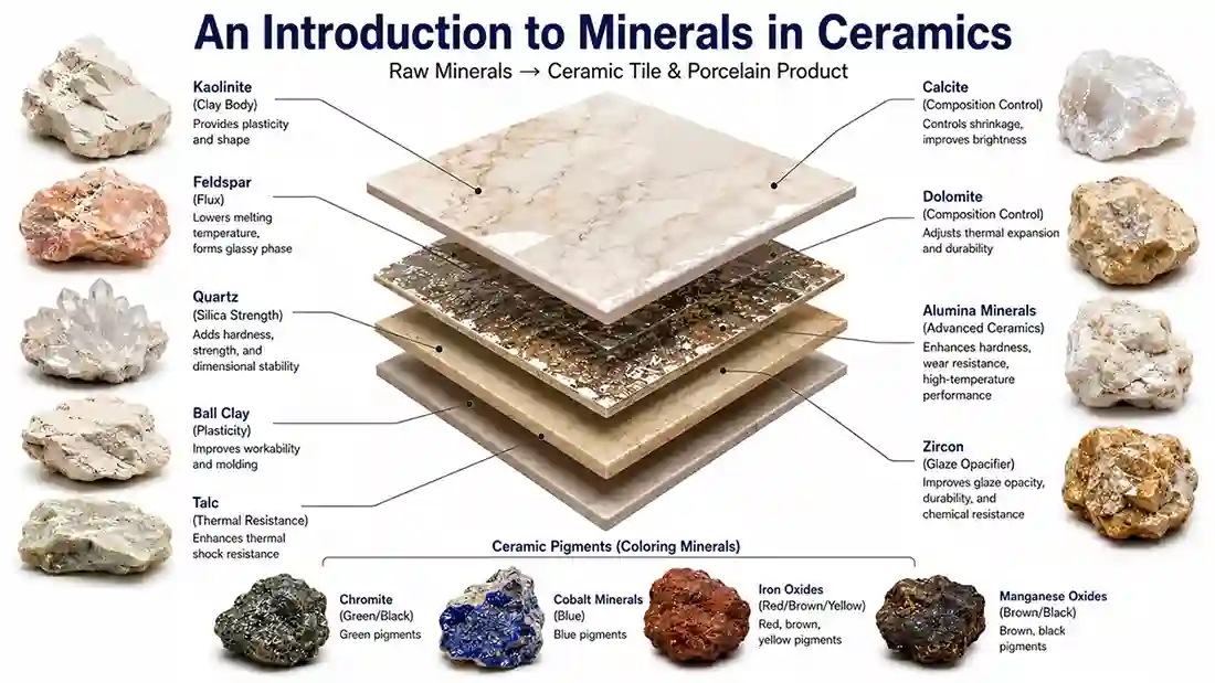 An Introduction to Minerals in Ceramics