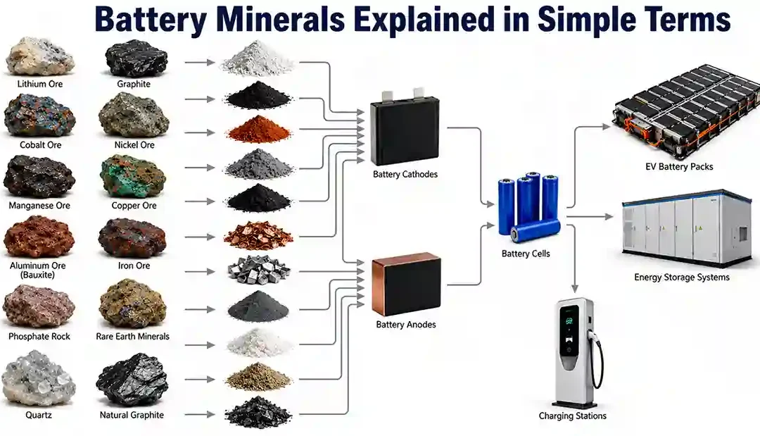 Battery Minerals Explained in Simple Terms