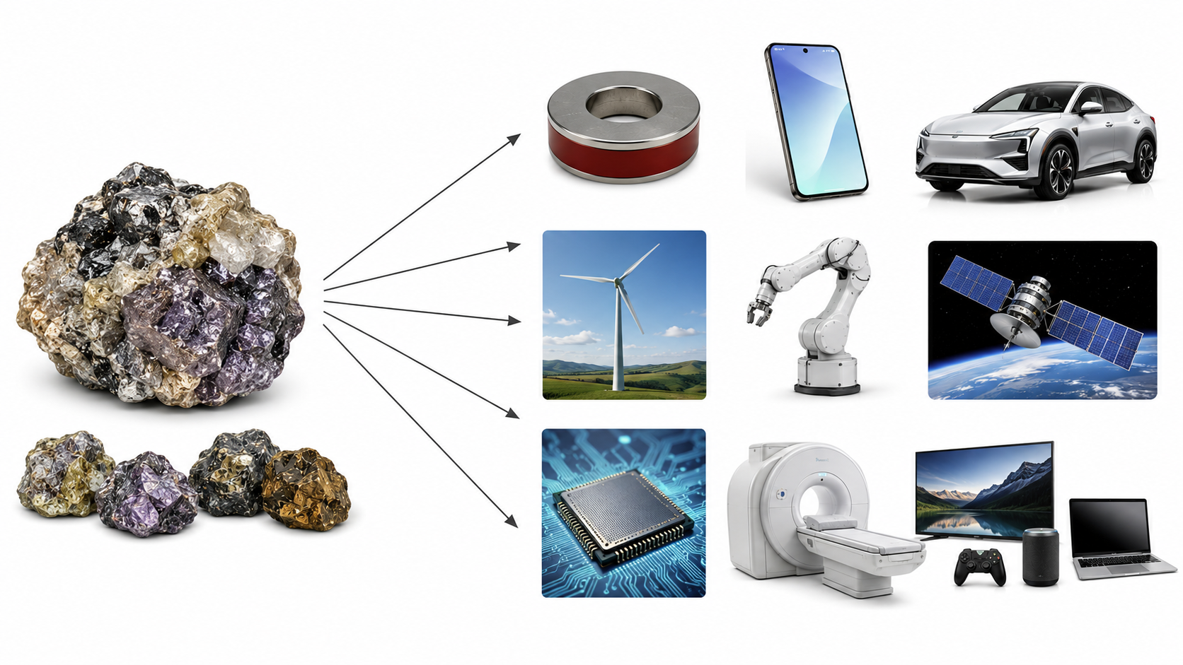 Major Applications of Rare Earth Elements in Technology