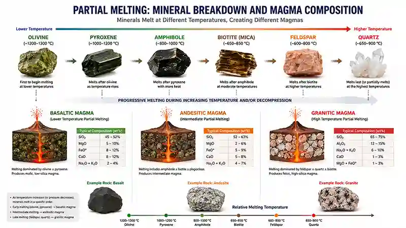 Chemical Changes During Partial Melting