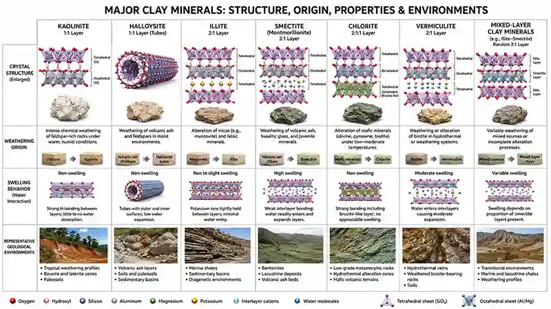 Classification of Clay Minerals