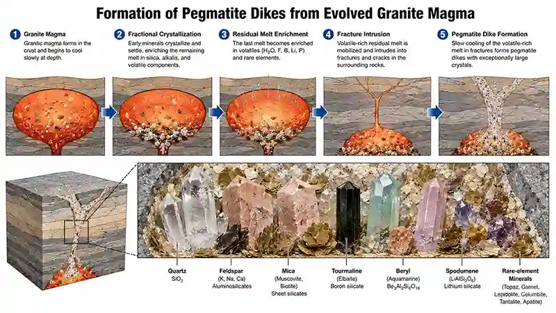 Pegmatite Formation