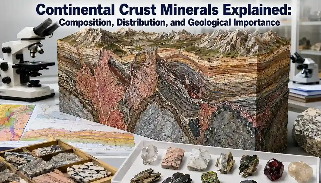 Continental Crust Minerals Explained: Composition, Distribution, and Geological Importance
