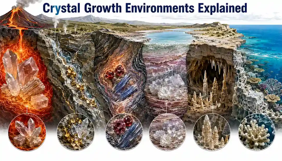 Crystal Growth Environments Explained
