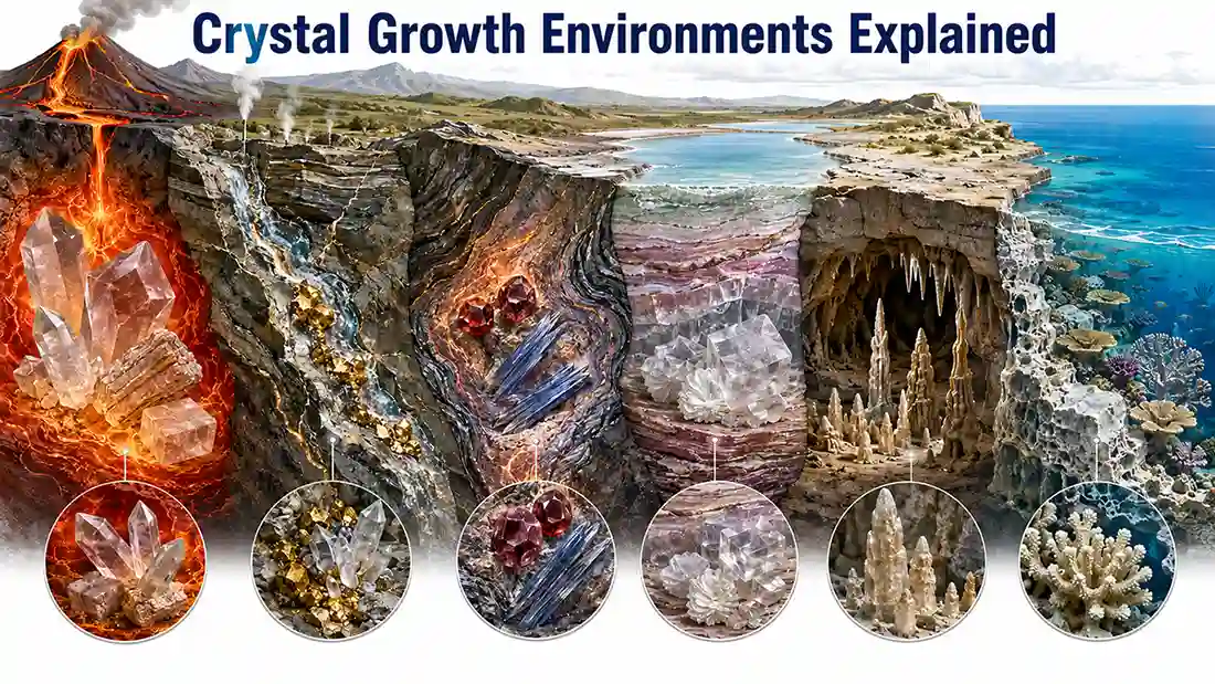 Crystal Growth Environments Explained