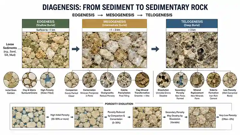 Stages of Diagenesis