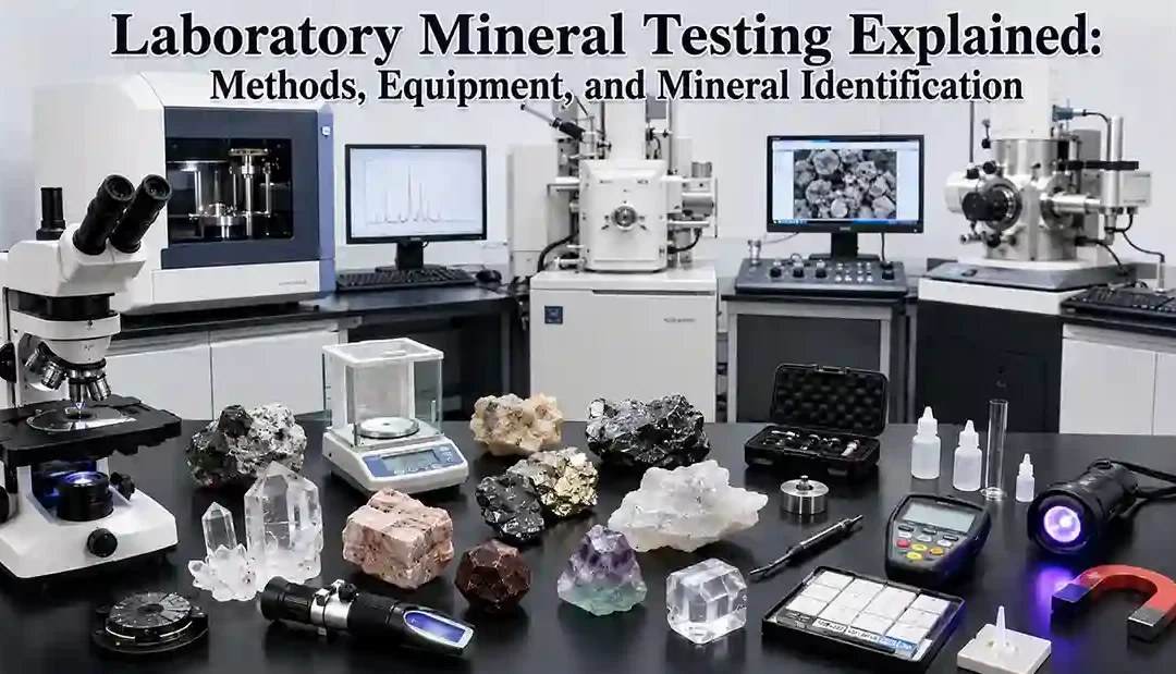 Laboratory Mineral Testing Explained: Methods, Equipment, and Mineral Identification