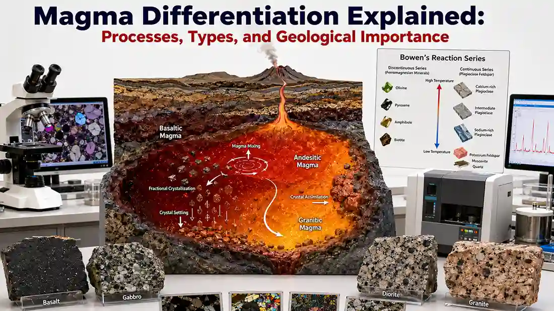 Magma Differentiation Explained