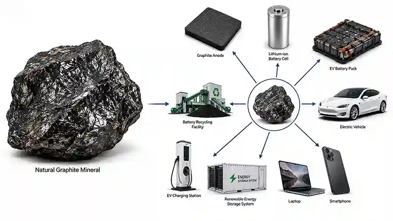 Major Applications of Graphite in Batteries