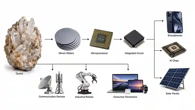 Major Applications of Silicon in Technology