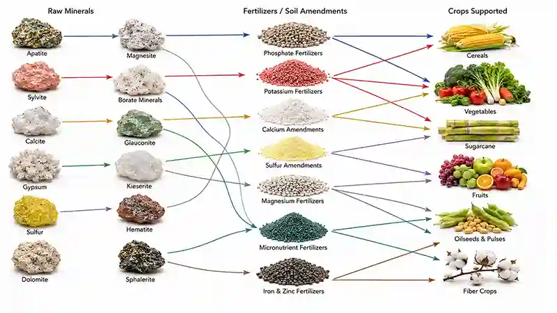 Major Minerals Used in Agriculture