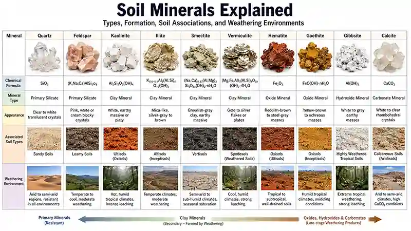 Major Soil Minerals