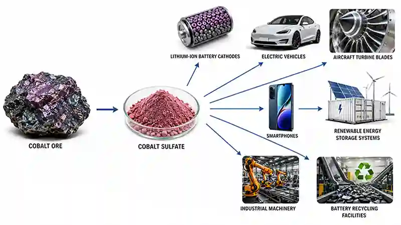 Major Stages of Cobalt Mining