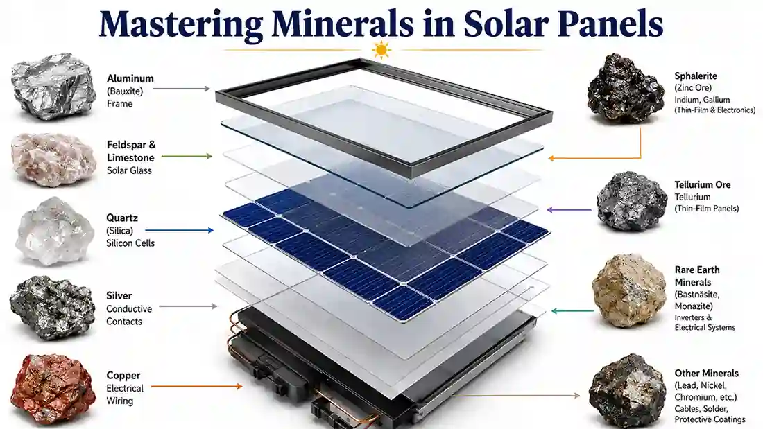 Mastering Minerals in Solar Panels